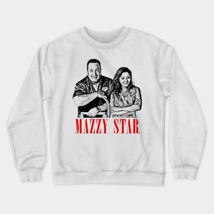 Mazzy Star 90s Meme Parody Design Crewneck Sweatshirt